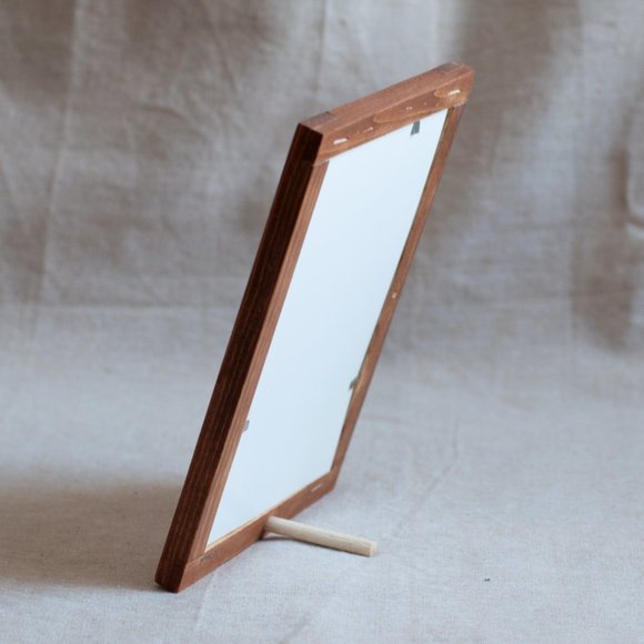 Original "Grey Dress" Illustration, 4x6 With Frame - Picture 3 of 4